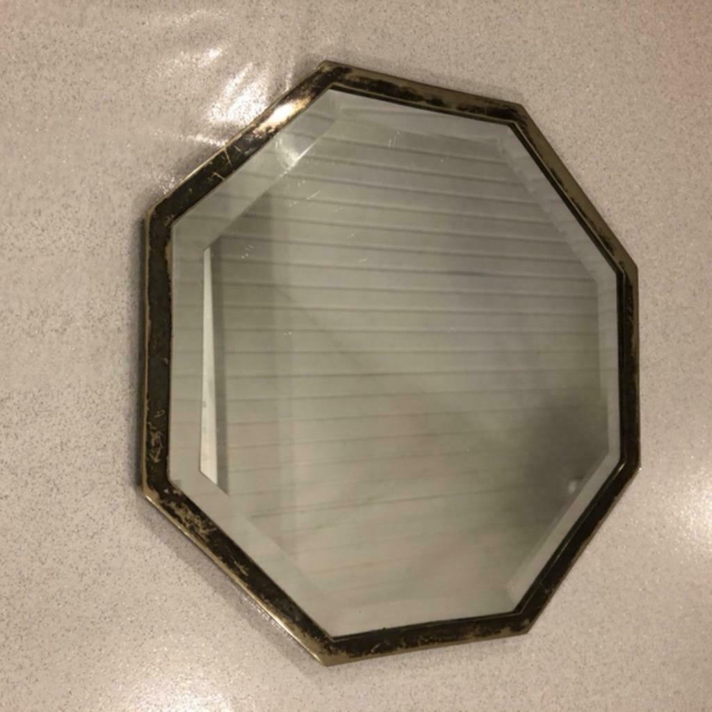 Plateau miroir biseauté art deco, Enlèvement