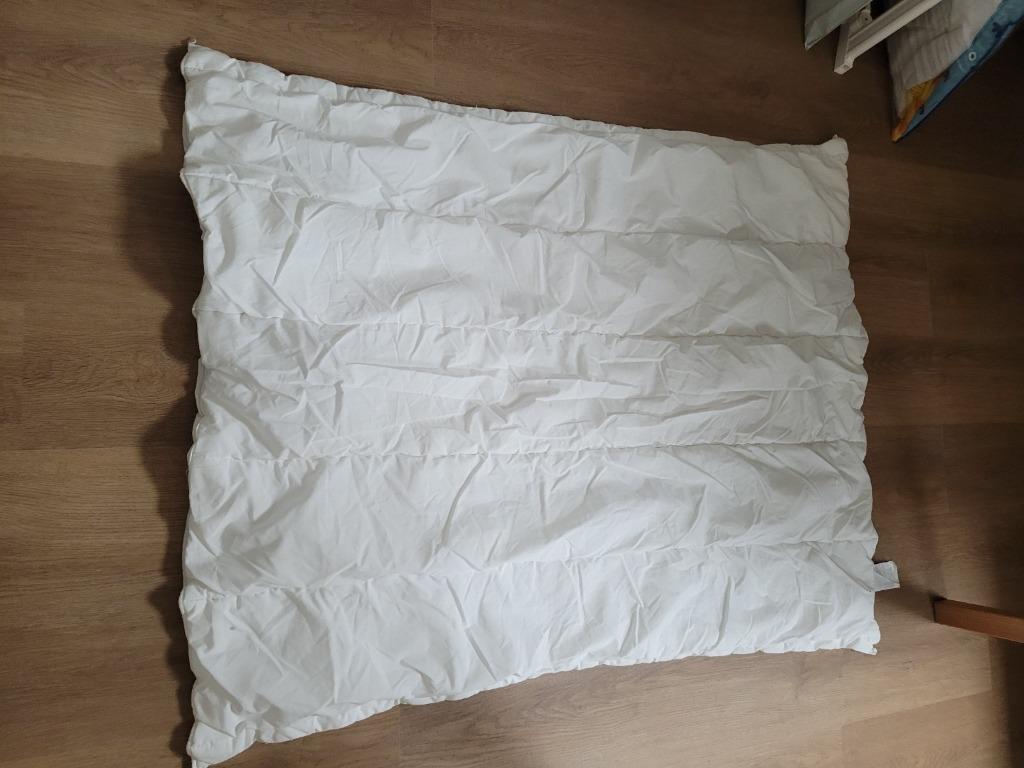 Donsdeken baby (2x), Jongetje of Meisje, Wit, Ophalen of Verzenden, Deken of Dekbed