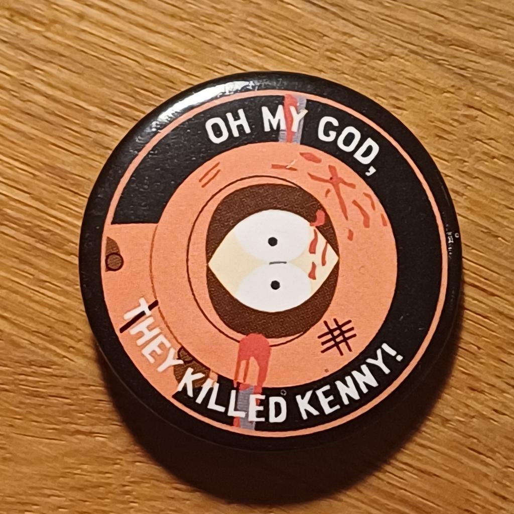 Pin de Kenny South Park Oh mon dieu, ils ont tué Kenny !, Enlèvement ou Envoi