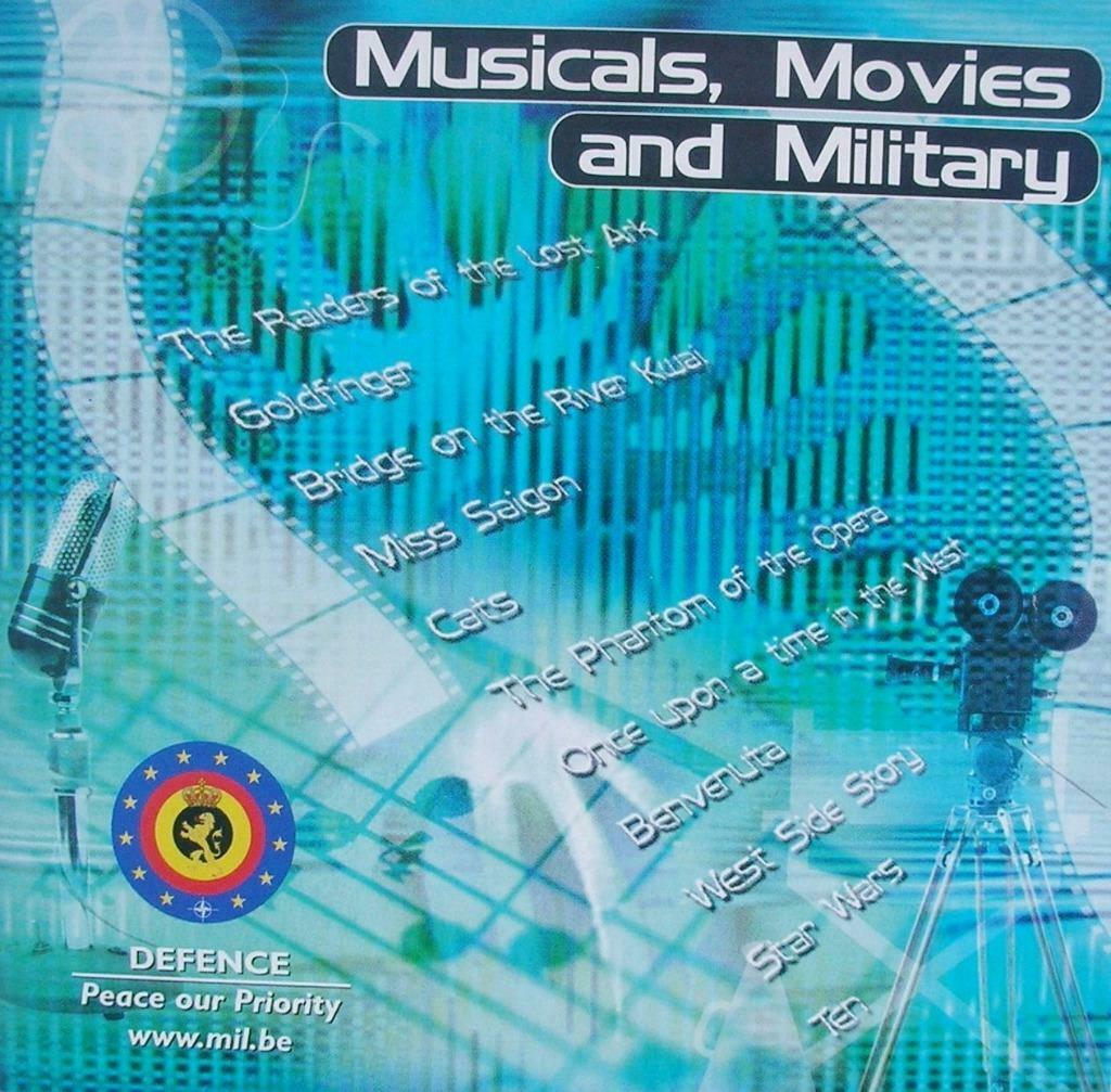 Musicals Movies & Military - Royal Symph Band Belgian Guides, Cd's en Dvd's, Ophalen of Verzenden, Zo goed als nieuw