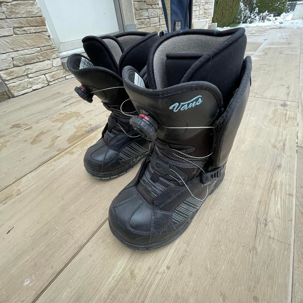 Vans, Bottes de snowboard M : 38.5, Enlèvement, Comme neuf, Chaussures