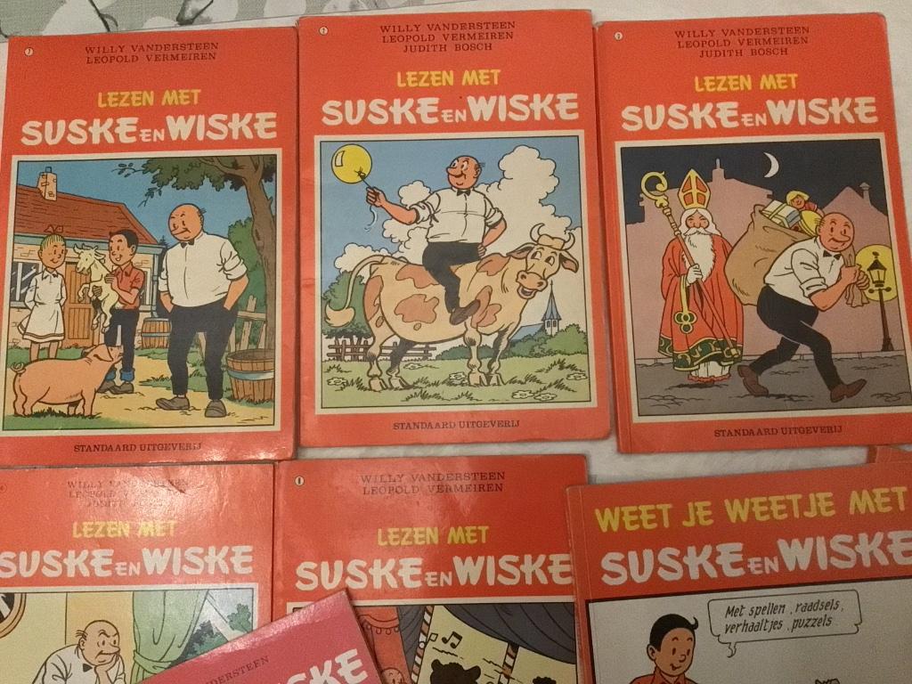 Speciale kleine strips leer lezen met Suske en Wiske, Ophalen