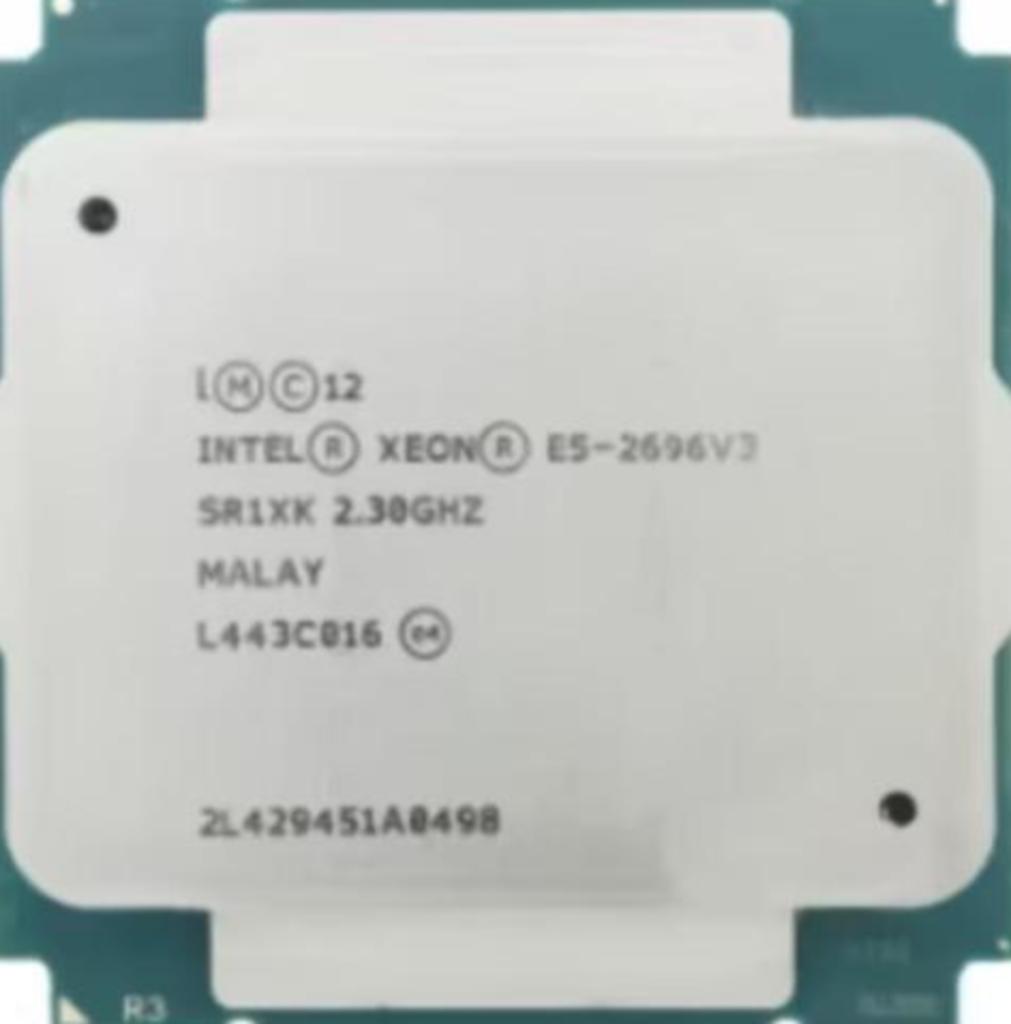 Intel Xeon E5 2696 V3 2.3GHz CPU met Socket LGA 2011-3, Ophalen of Verzenden, Gebruikt