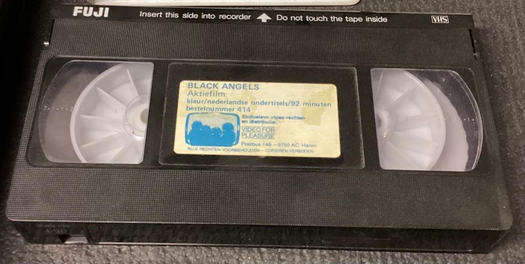 Vhs cassette Black Angels, Enlèvement ou Envoi, Action et Aventure