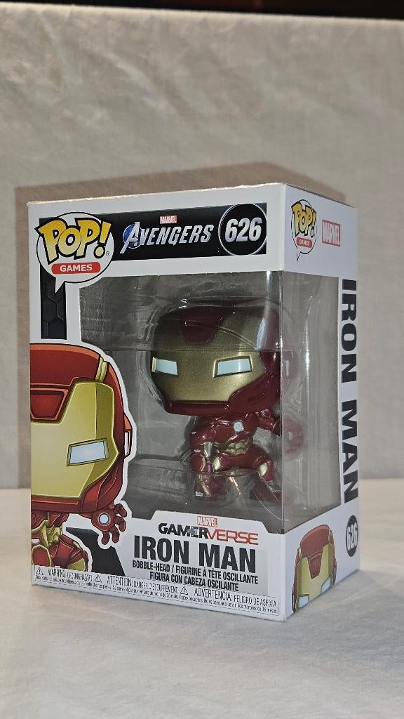 Funko Pop! MARVEL Avengers IRON MAN Bobble Head #626, Enlèvement ou Envoi, Comme neuf