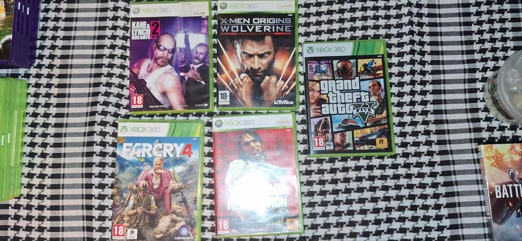 Gta5,  rdr, farcry4 voor xbox 360, Ophalen