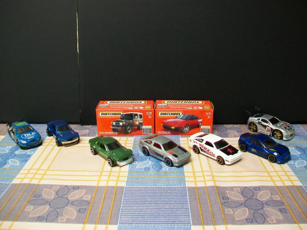Toyota - Supra - Celica - MR2 - Scion - Matchbox  Hot Wheels, Enlèvement ou Envoi, Comme neuf, Voiture
