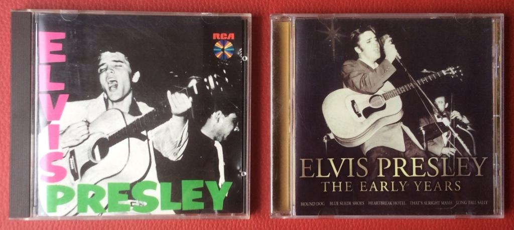 Elvispresleytheek 2x CD  "Elvis Presley" en The Early Years", Cd's en Dvd's, Cd's | Pop, Zo goed als nieuw, Ophalen of Verzenden