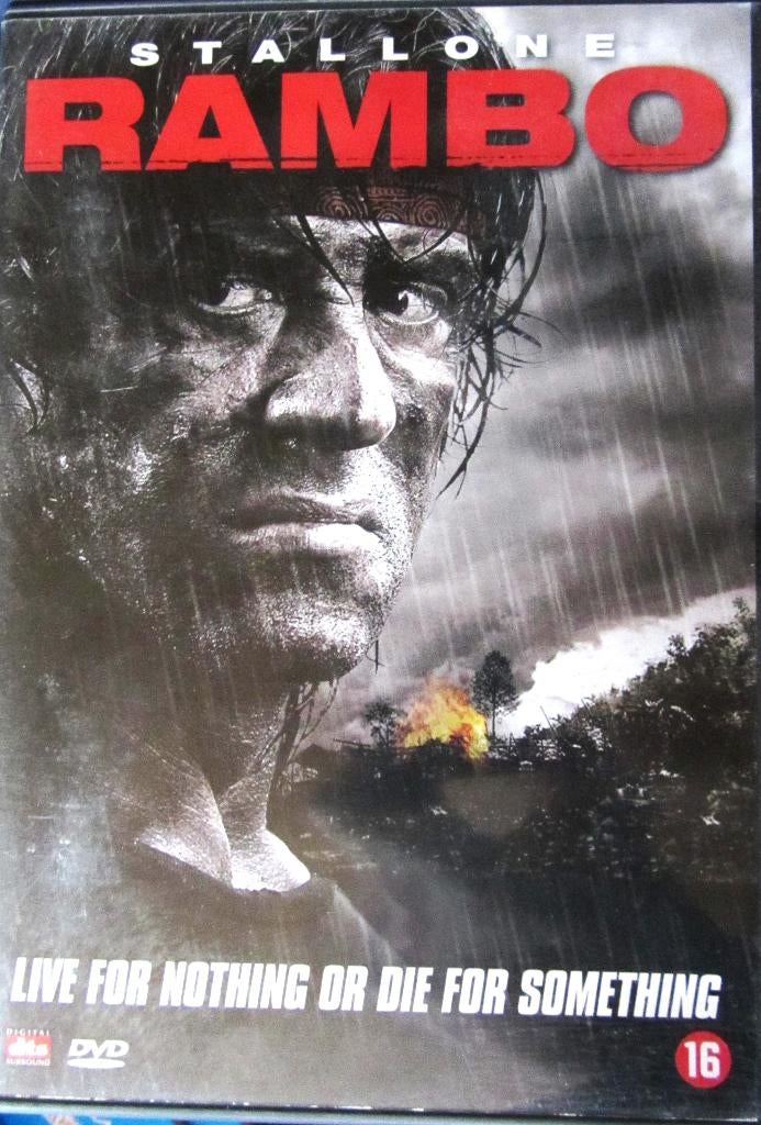 DVD ACTIE- RAMBO- SYLVESTER STALLONE, Alle leeftijden, Ophalen of Verzenden, Zo goed als nieuw, Actiethriller