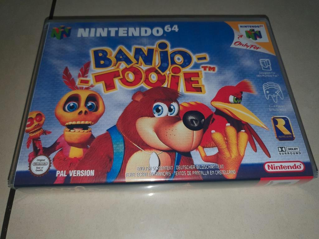 Banjo Tooie N64 Game Case, Games en Spelcomputers, Games | Nintendo 64, Zo goed als nieuw, Verzenden