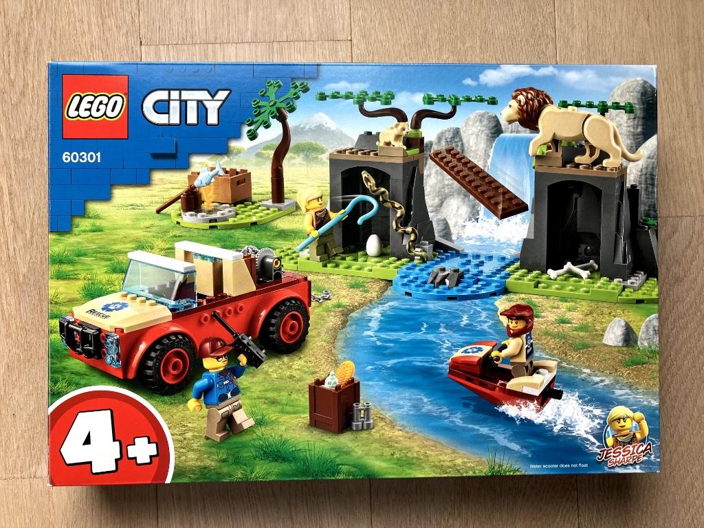 Lego City 60301 Wildlife rescue off-roader, City, Lego, Ophalen of Verzenden, Zo goed als nieuw