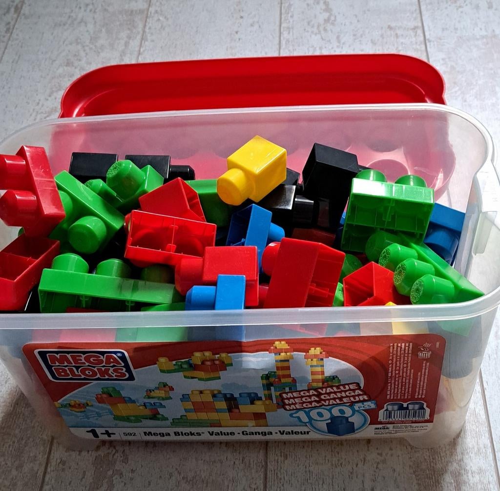 Mega Bloks doos, Ophalen