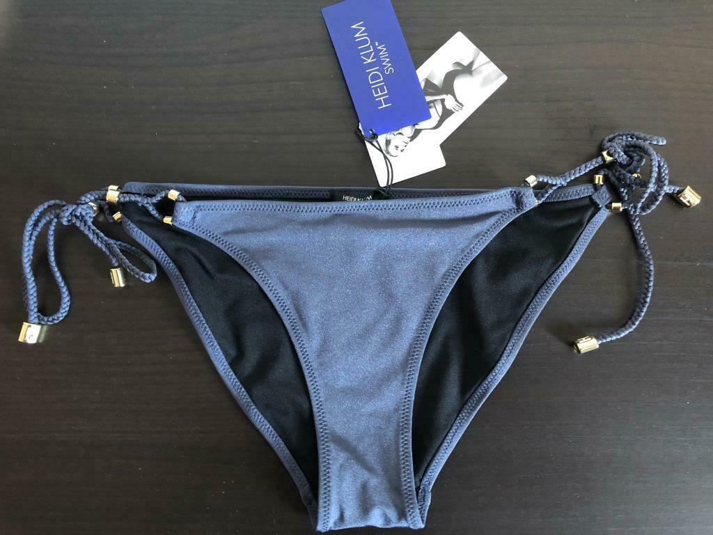 Nieuw bikini broekje van Heidi Klum .  -  Nieuw, Envoi, Neuf, Bleu, Maillot de bain ou Short