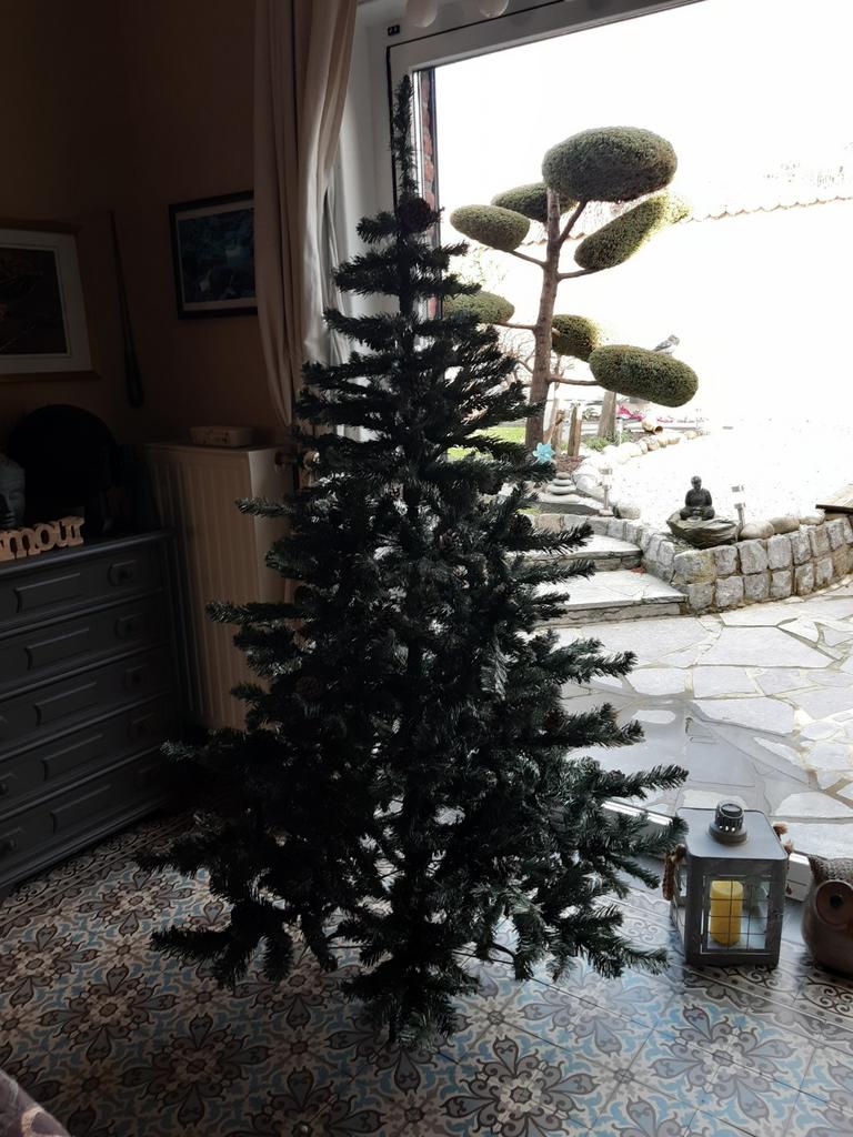 Sapin de noel artificielle, Enlèvement, Comme neuf