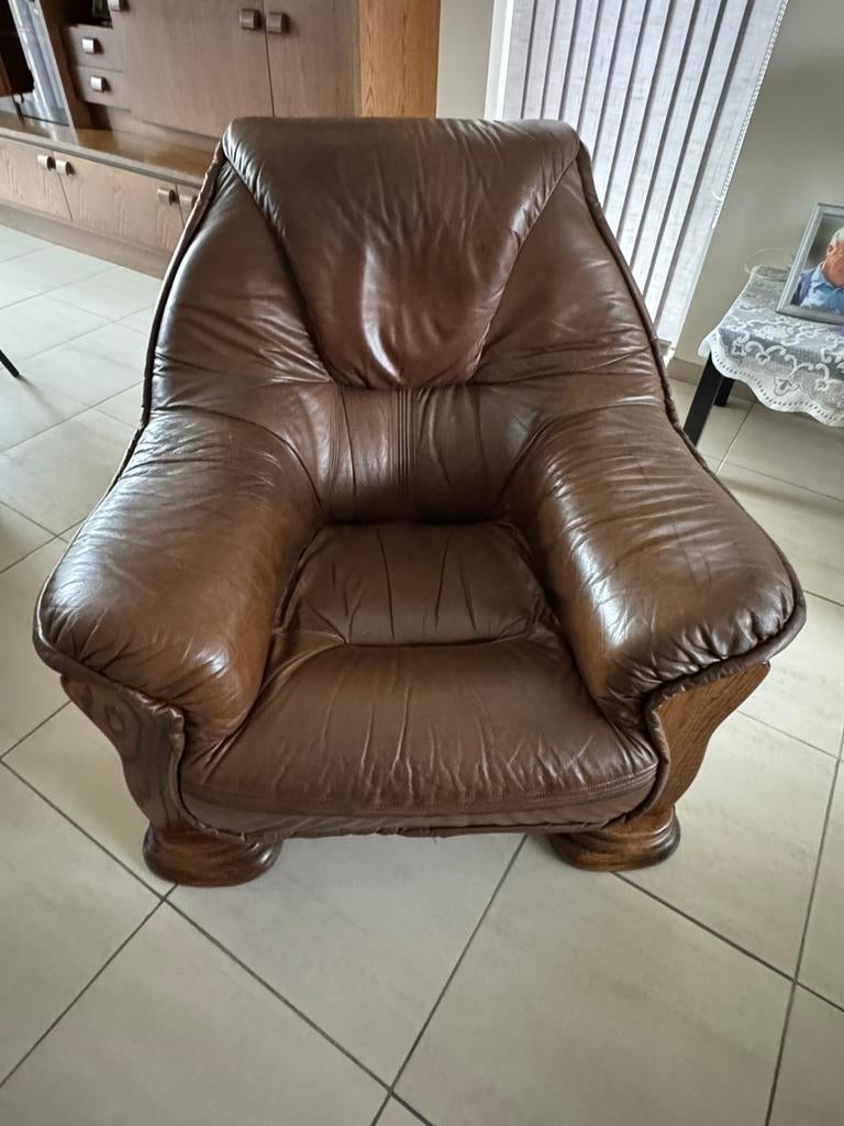 Zetel te koop, Huis en Inrichting, Ophalen, Gebruikt