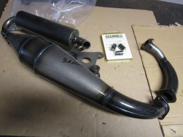 Giannelli Vecchio uitlaat Booster -Stunt -SR50 -BW's -Slider, Fietsen en Brommers, Ophalen of Verzenden, Nieuw, Uitlaat, Aprilia