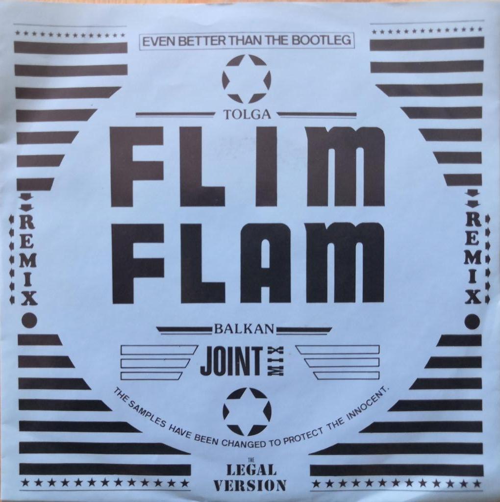 TOLGA "FLIM FLAM" BALKAN - Joint mix/Joint beats (single), Cd's en Dvd's, Vinyl Singles, Zo goed als nieuw, Ophalen of Verzenden