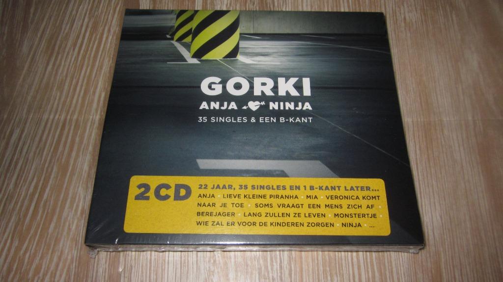 GORKI - Anja loves Ninja - 35 singles et une face B - 2 x CD, Envoi, Comme neuf, Pop