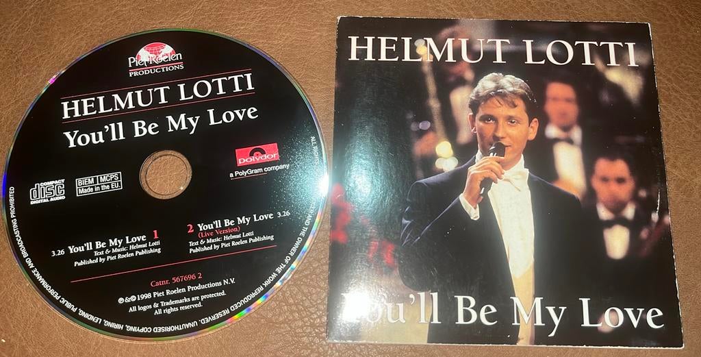 Helmut Lotti - You’ll be My Love - CD Single, Ophalen of Verzenden, Gebruikt