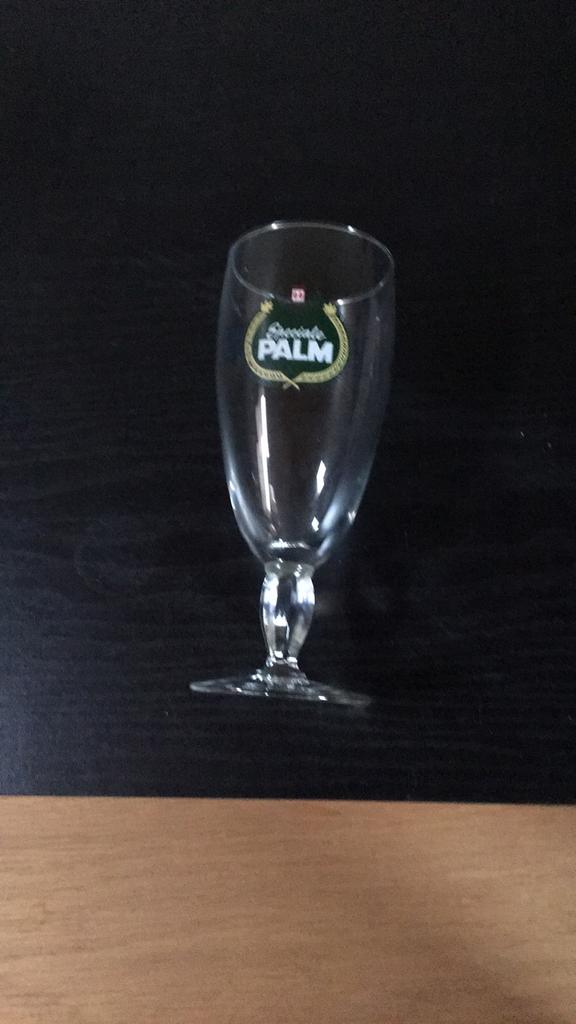 Bierglas Palm, Verzamelen, Ophalen of Verzenden, Zo goed als nieuw, Glas of Glazen, Palm