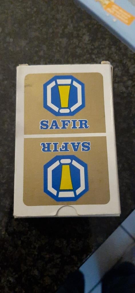 Speelkaarten safir. Volledig, Ophalen of Verzenden, Zo goed als nieuw