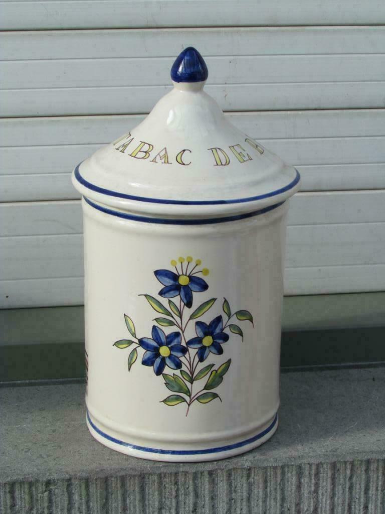 Tabak pot in steen, Ophalen of Verzenden, Zo goed als nieuw, Tabaksdoos of Verpakking