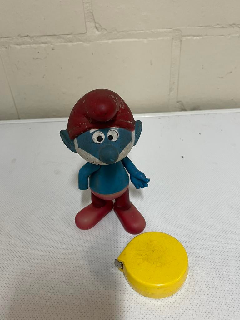 Furga italy Grote smurf plastiek pop ( mist hand), Collections, Schtroumpfs, Enlèvement ou Envoi, Comme neuf, Grand Schtroumpf