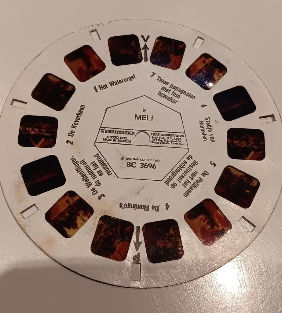 Meli view master schijfje, Ophalen of Verzenden