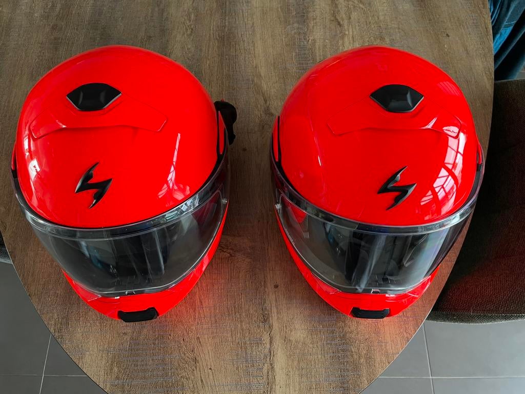 Motorhelmen scorpion, Motoren, Ophalen, M, Systeemhelm