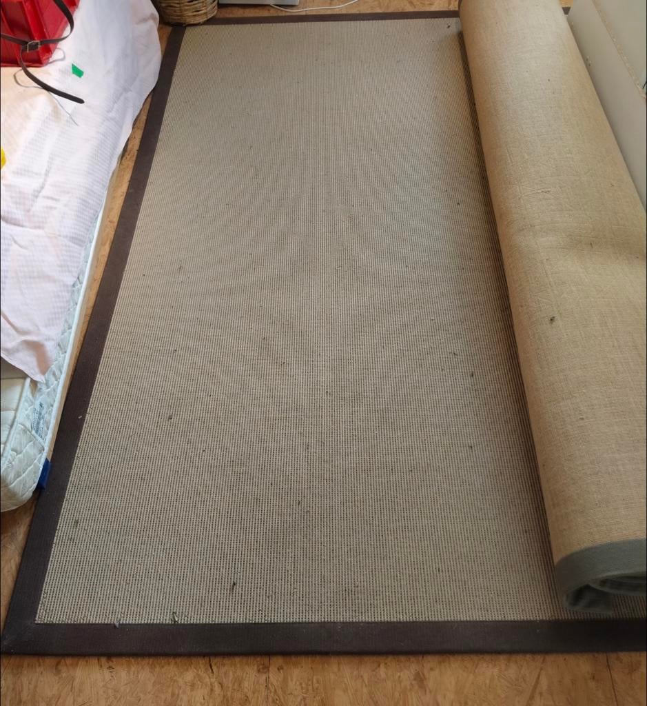 Sisal tapijt, Huis en Inrichting, Ophalen, Gebruikt, Bruin, Neutraal