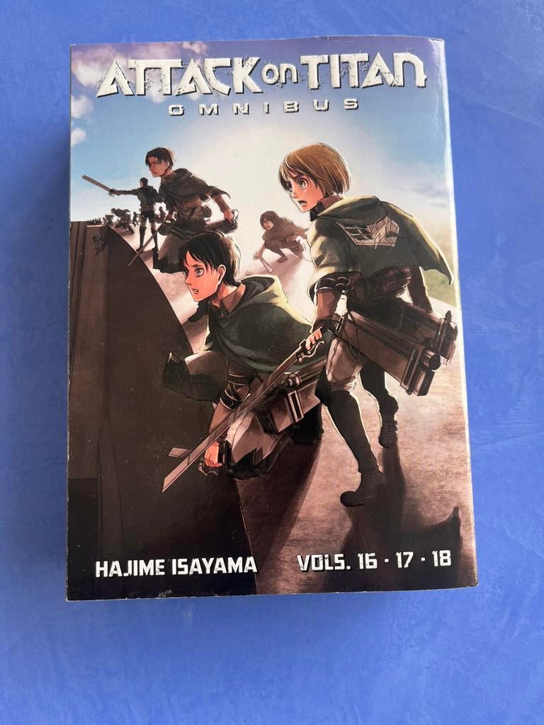 Hajime Isayama - Attack on Titan Omnibus 6 (Vol. 16-17-18), Zo goed als nieuw, Hajime Isayama, Ophalen, Eén comic