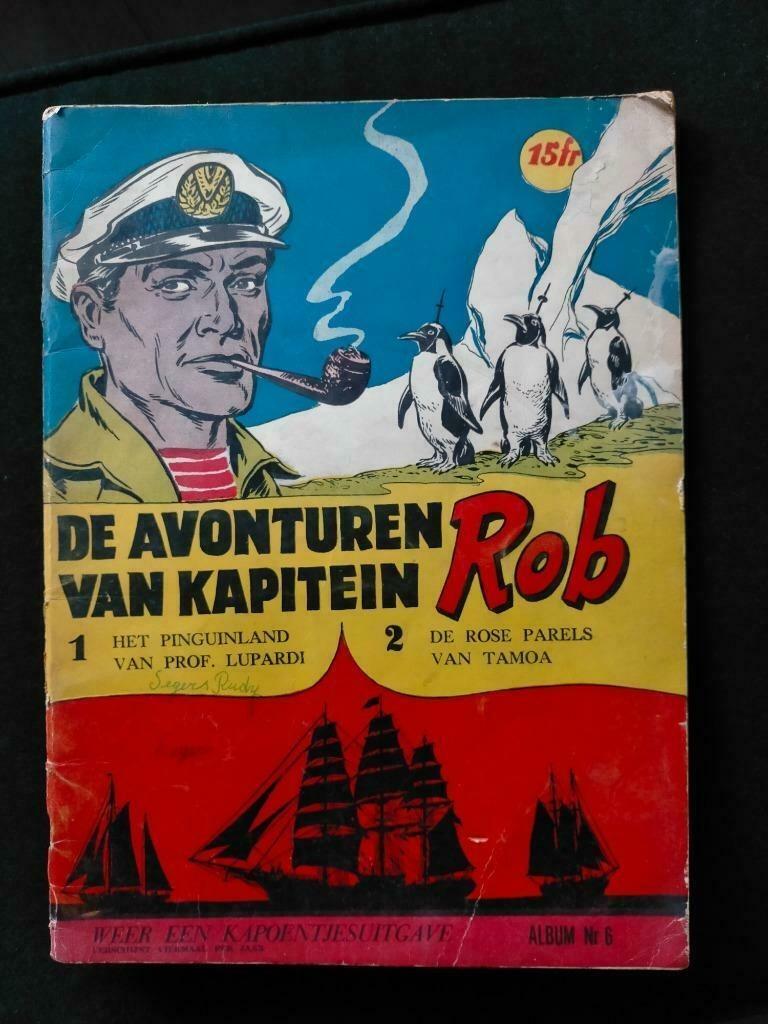 Kapitein Rob, Plusieurs BD, Enlèvement ou Envoi, Utilisé