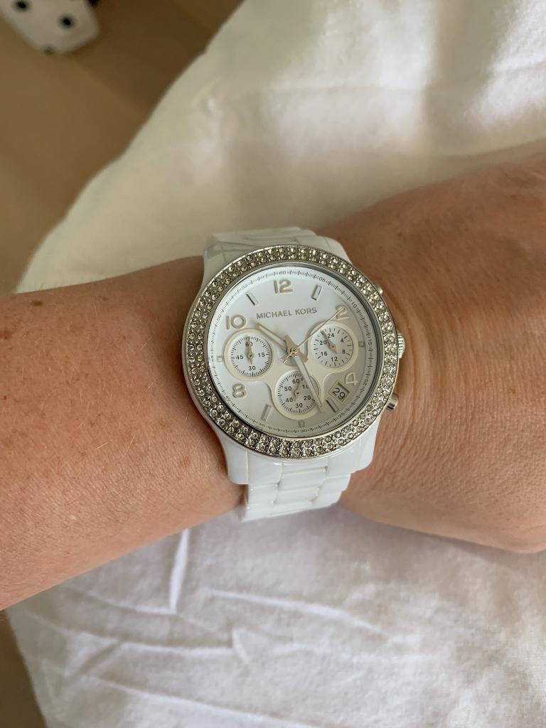 Damens horloge Michael Kors keramisch nieuw 599€, Ophalen of Verzenden, Nieuw