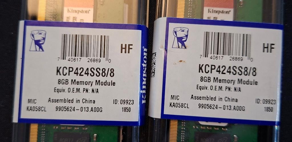 Kingston 16GB DDR4 SODIMM (2x8GB), DDR4, 8 GB, Nieuw, Ophalen of Verzenden