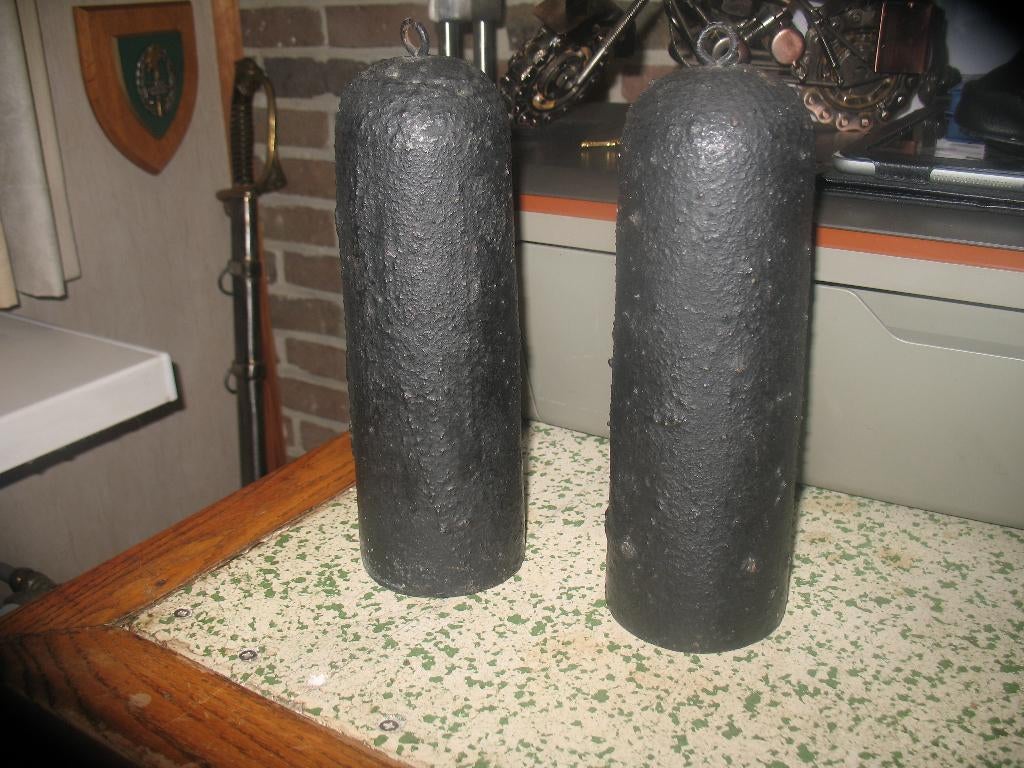 Franse staande comtoise klok gewichten 5.500 gr, Antiek en Kunst, Ophalen