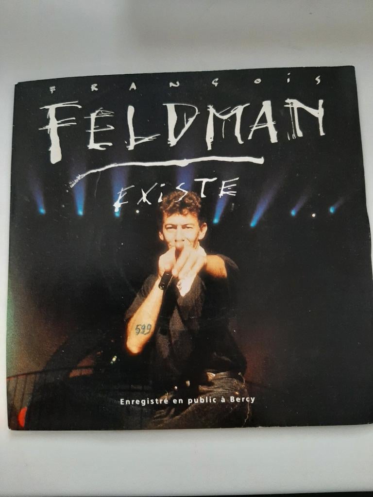 Vinyl 45trs- François feldman- existe, enregistré en public, Ophalen of Verzenden, Gebruikt