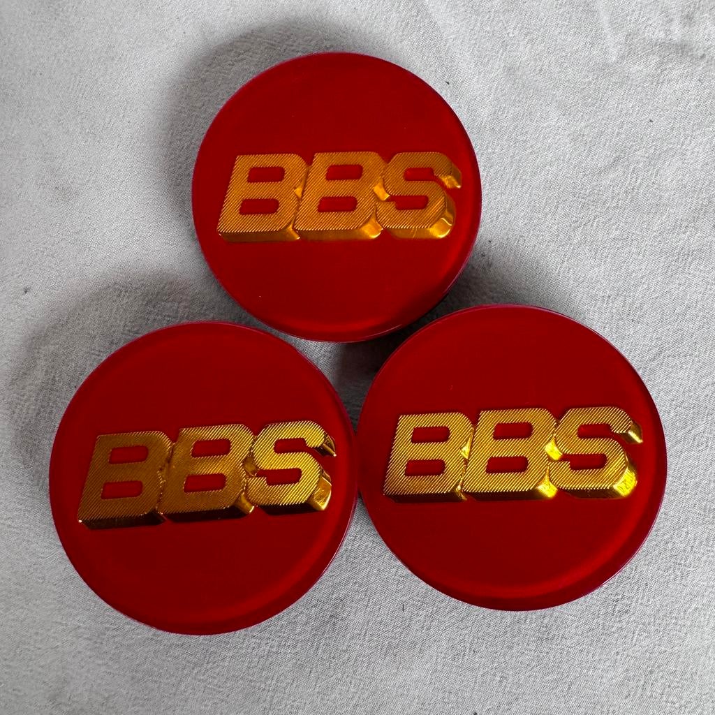 BBS center caps / 69mm, Auto diversen, Wieldoppen, Ophalen of Verzenden, Gebruikt