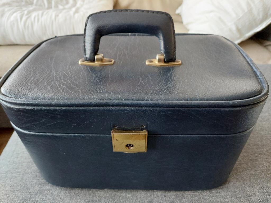 Trousse de beauté vintage, Enlèvement, Utilisé, Softcase