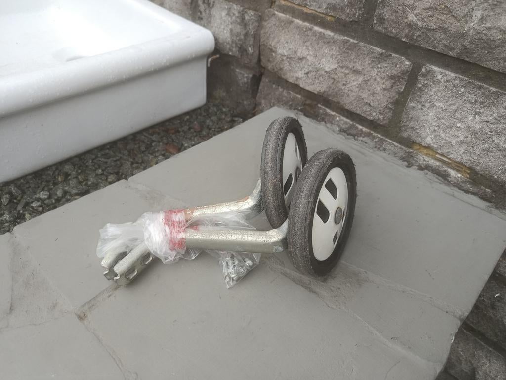 2 kinderfiets steunwieltjes, Antiek en Kunst, Ophalen of Verzenden