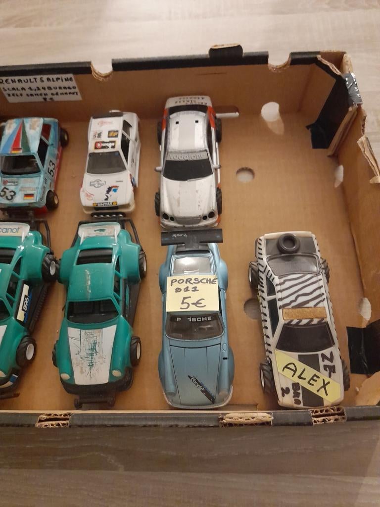 Autootjes van onze hobby rond autocross van merken, Ophalen of Verzenden, Gebruikt, Auto, Burago