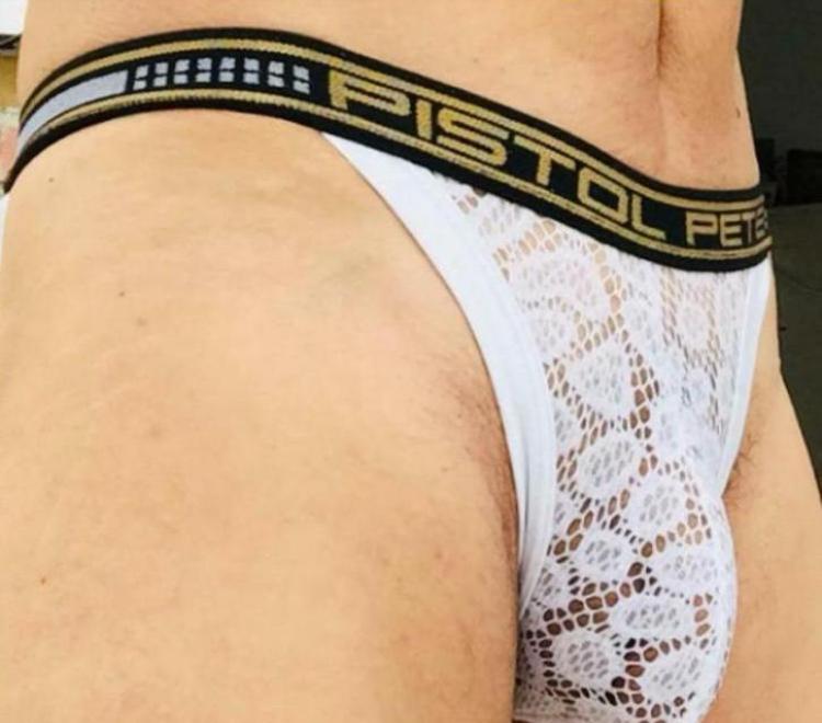 Jock blanc de Pistol Pete taille M, Envoi, Blanc, Pistol Pete, Autres types