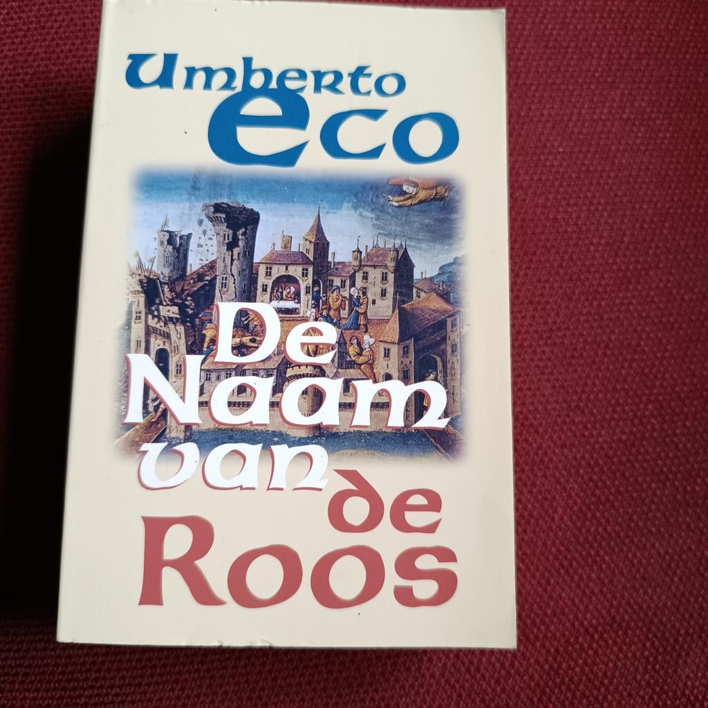 Umberto Eco - De naam van de roos, Ophalen of Verzenden, Zo goed als nieuw, Umberto Eco