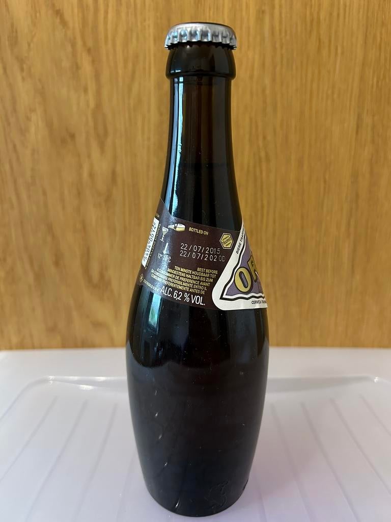 1 bouteille Orval de 2015, Collections, Marques de bière, Enlèvement ou Envoi
