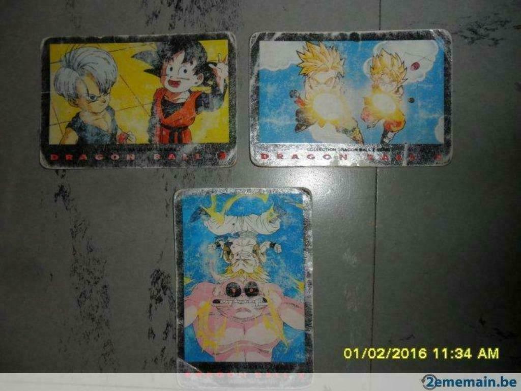 Lot de 6 Trading Card Dragon Ball Z série 2 fr, Enlèvement ou Envoi, Utilisé, Cartes en vrac