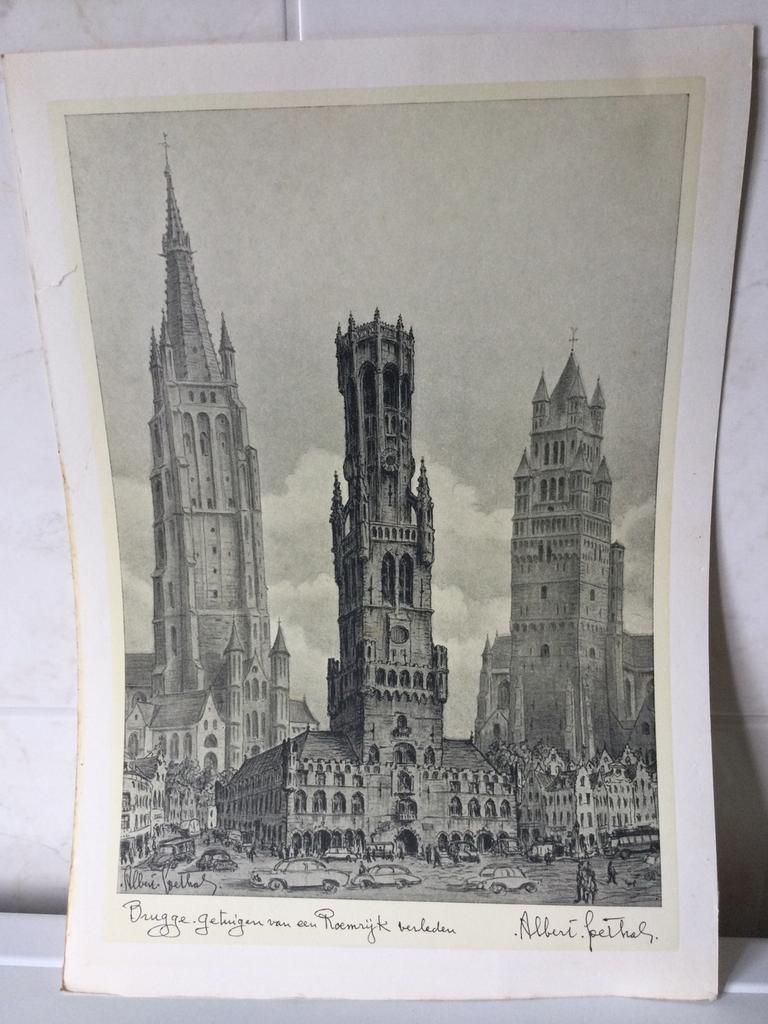 Brugge - Getuigen van een roemrijk verleden - A. Goethals, Antiek en Kunst, Ophalen of Verzenden