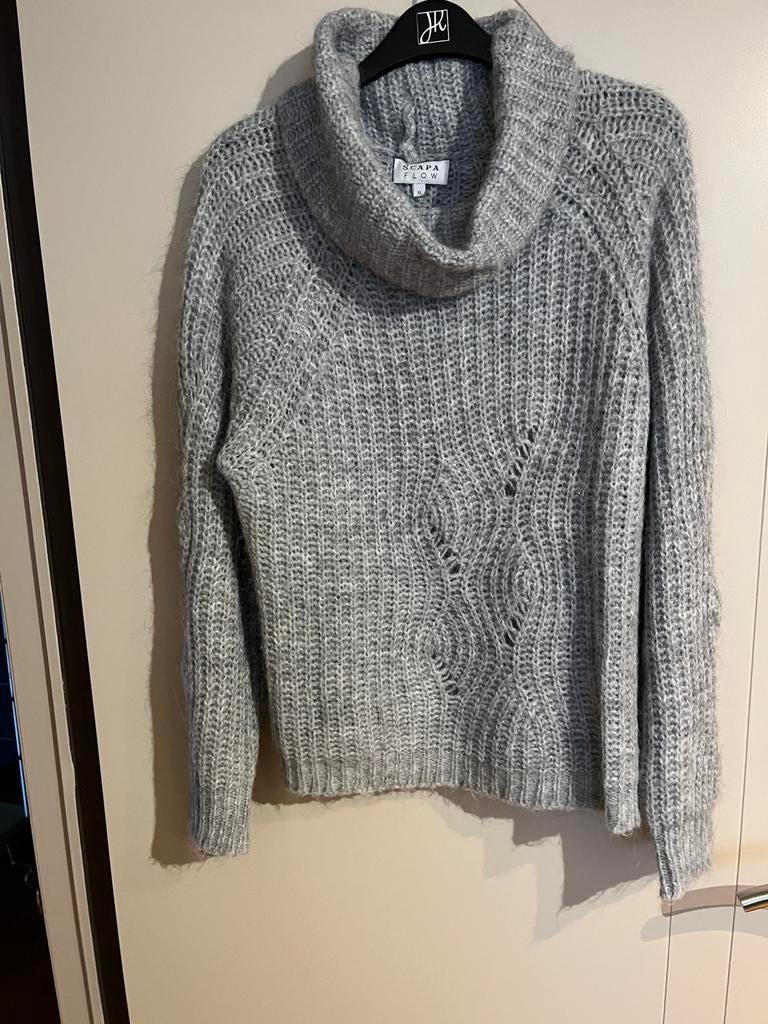 Wollen grijze truivan scapa flow, Kleding | Dames, Ophalen, Scapa flow, Maat 42/44 (L), Zo goed als nieuw
