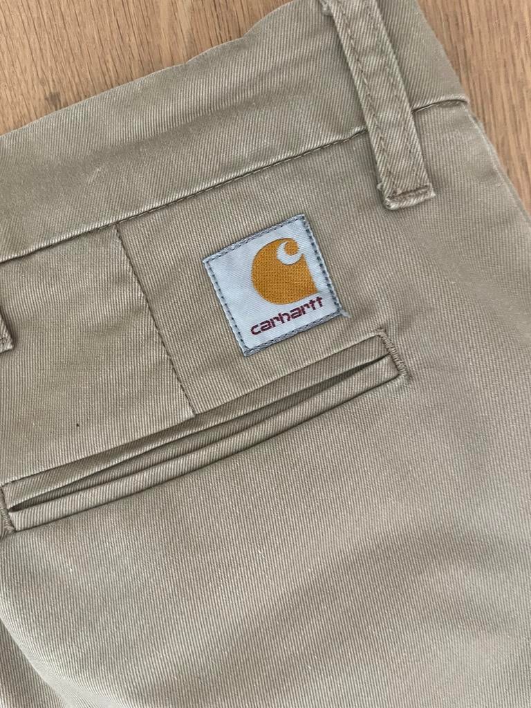 Short beige carhartt maat 28, Enlèvement ou Envoi, Comme neuf