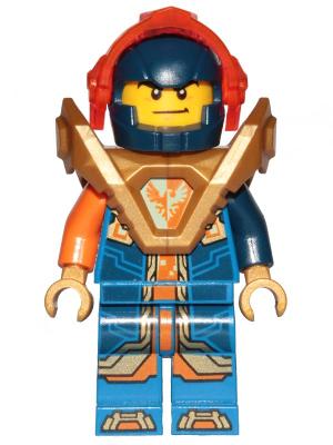 Lego figuur nex140 Clay Moorington, Ophalen of Verzenden, Zo goed als nieuw, Losse stenen, Lego