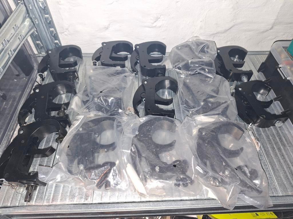 14x Briteq ultra clamp black, Muziek en Instrumenten, Ophalen