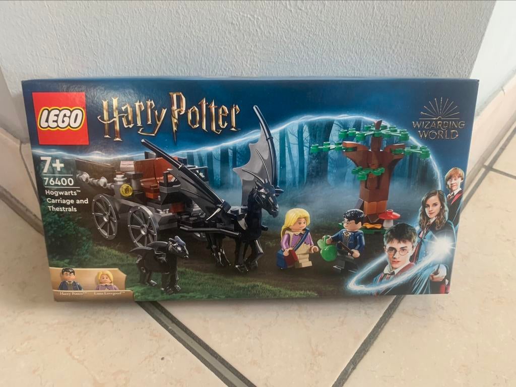 Lego Harry Potter set 76400 Hogwarts Carriage and Thestrals, Ophalen of Verzenden, Nieuw, Complete set, Lego
